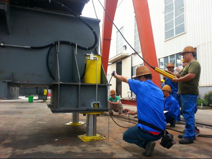 สะพานทางหลวงเดินทาง 5m / นาทีเปิดตัวเครนสลิงสลิงประเภท 2