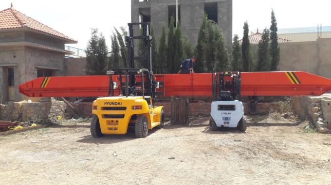 Single Girder Workshop 5 Ton Overhead Crane 6m Lifting 11