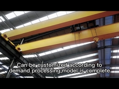 20 Ton Double Girder Overhead Bridge Crane 3 Phase Cabin Control