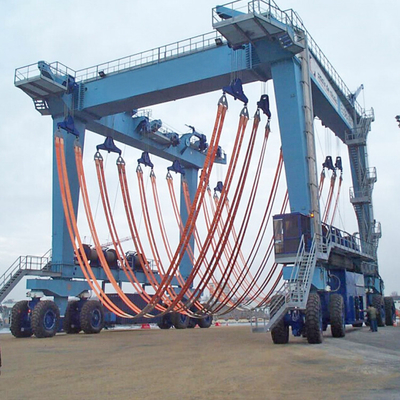 ราคาโรงงานออกแบบมืออาชีพ Mobile Marine Boat Lift Crane