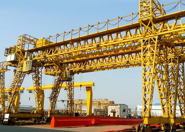 เครนโครงสำหรับตั้งสิ่งของกลางแจ้งที่ใช้งานง่าย Double Girder 0 - 15m Cantilever Length
