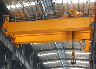 Double Girder Beam 20 Ton Overhead Bridge Crane การควบคุม PLC เสียงรบกวนต่ำการรับรอง CE
