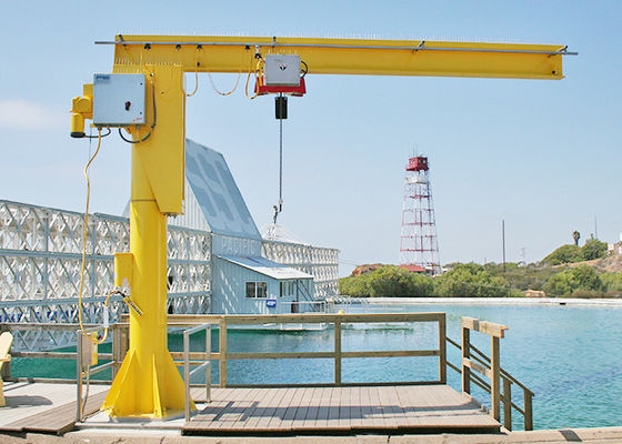 เครน Jib แบบตั้งพื้นหมุนได้ 360 องศาไฟฟ้า A4