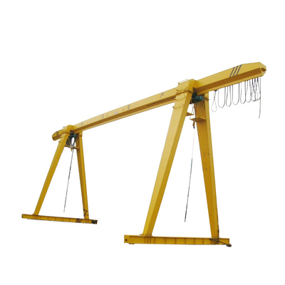 Single Beam 10 Ton Gantry Crane คลังสินค้า Heavy Duty