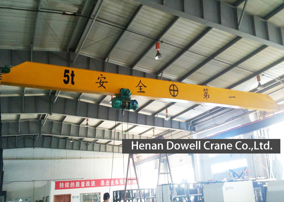 Monorail Hanger Overhead Bridge Crane อุปกรณ์ 30m โครงสร้างน้ำหนักเบา