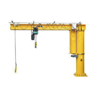 เสาตั้งเสา Jib Crane หมุนอิสระ 40 องศา