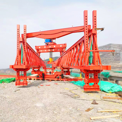 Segmental Bridge Launching Machine รถไฟความเร็วสูง 1 ม./นาที