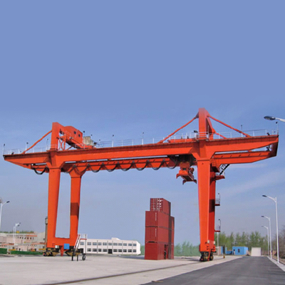ปั้นจั่นยกตู้คอนเทนเนอร์ติดราง 500t 31.5m