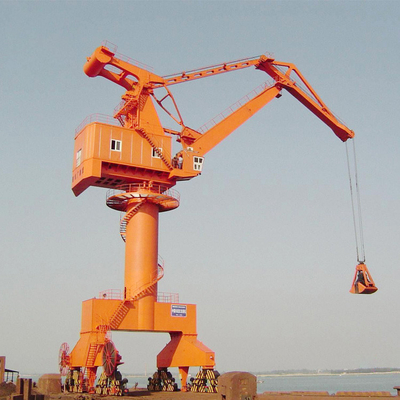 Mobile Harbour Electric Portal Cranes อู่ต่อเรือ 25ม. / นาที 35ม