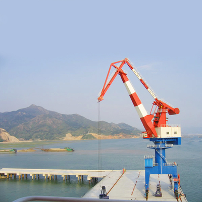 Mobile Harbour Electric Portal Cranes อู่ต่อเรือ 25ม. / นาที 35ม