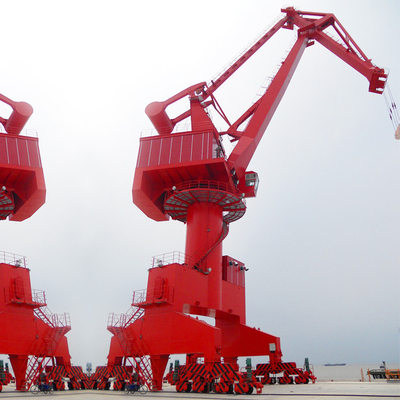 Jib Type Harbour Portal Crane โฟร์ลิงค์ 380V
