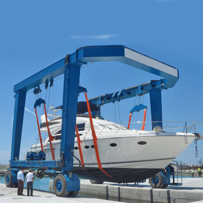 คานคู่ Travel Lift Gantry Crane 30m Heavy Capacity 50Hz