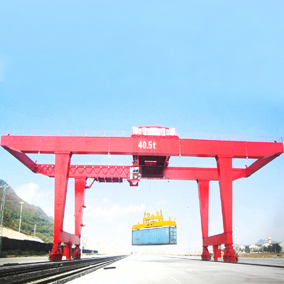 เครนยกตู้คอนเทนเนอร์สำหรับท่าเรือ A7 45 Ton 50 Ton Rmg