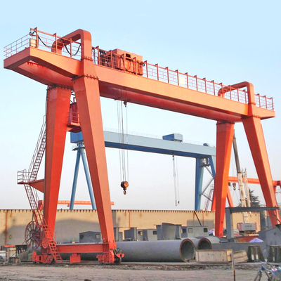 ประเภทกล่อง คันขัดสองคัน กานตารีเครนภาระหนักทั่วไปกลางแจ้งใช้ 40m 15M / MIN