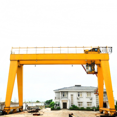 550KN Double Girder Gantry Crane Top Running Box Frame With Trolley เครื่องขนรถยนต์ขนรถยนต์ขนรถยนต์ขนรถยนต์