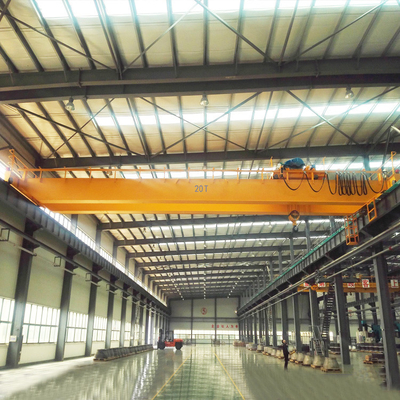 ขายร้อน QD ประเภท double beam เครนสะพานเหนือสําหรับยก