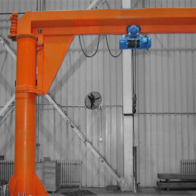 ประสิทธิภาพการควบคุมสายล่างล่างติดตั้ง Jib Crane สําหรับการจัดการวัสดุ
