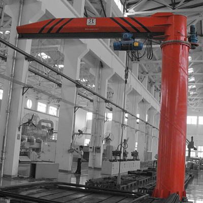 ประสิทธิภาพการควบคุมสายล่างล่างติดตั้ง Jib Crane สําหรับการจัดการวัสดุ