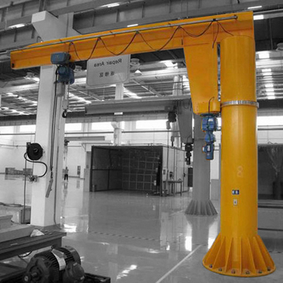 ผลงานดี เครื่องยนต์แรงเบา 5 ตัน ดินเสาติดตั้ง Jib Crane
