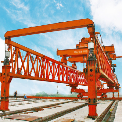Truss Type Launching Crane Bridge Girder Erection Machine ความจุสูง 5m / นาที